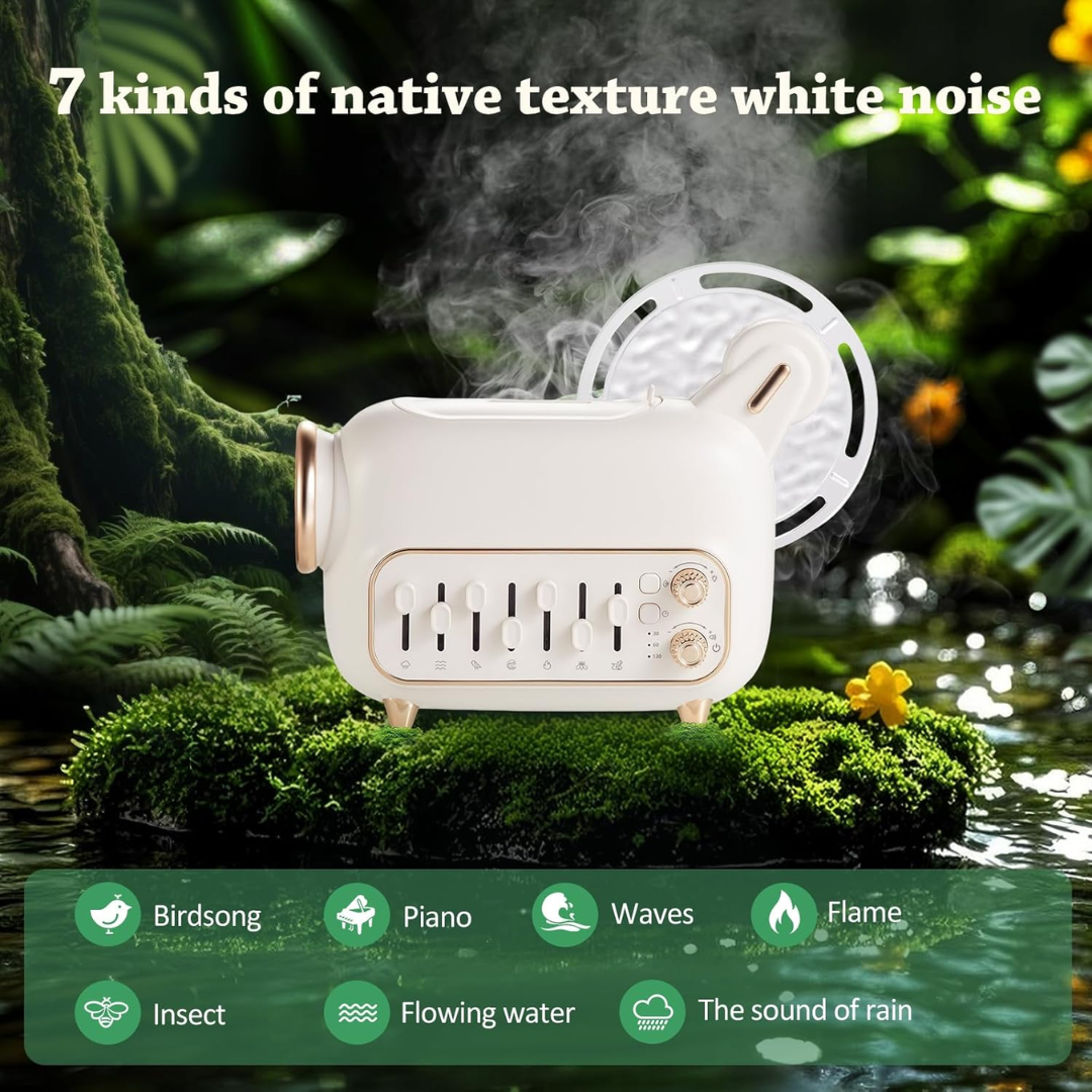 Colorful light music humidifier