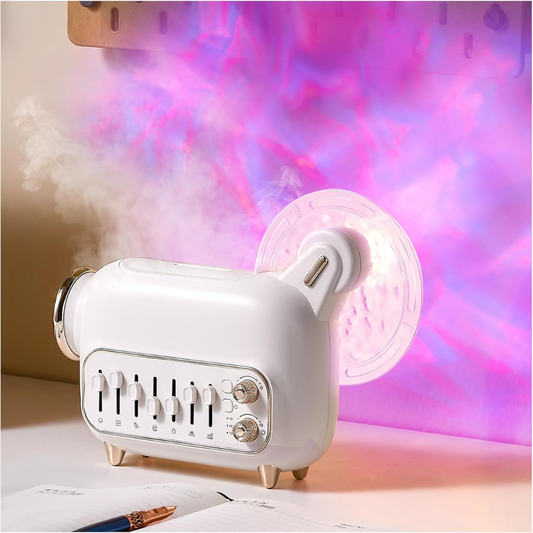 Colorful light music humidifier